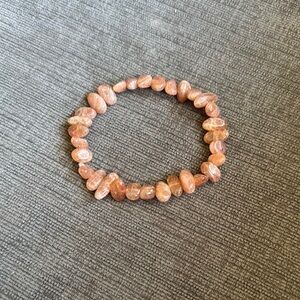 Chic Sunstone Beaded Bracelet